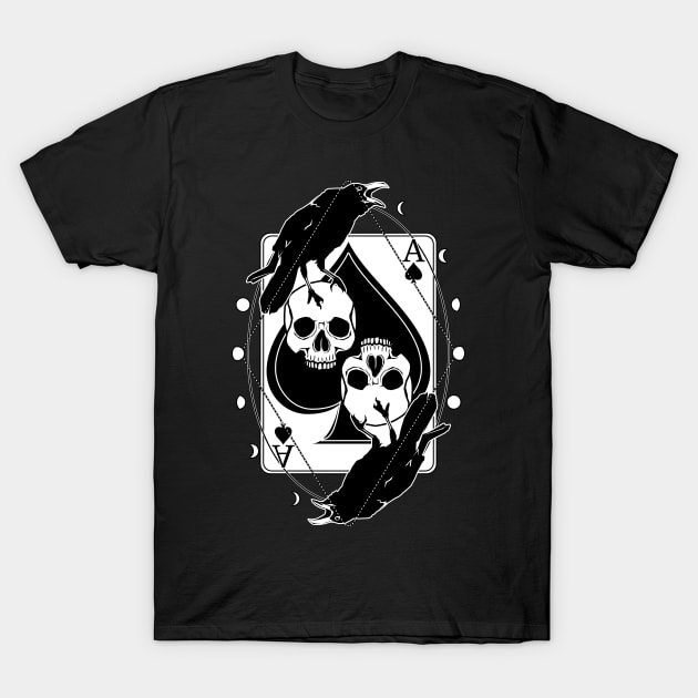 Ace of Spades T-Shirt by Von Kowen